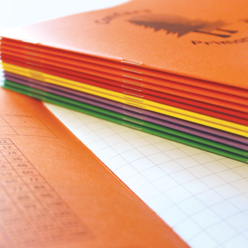 School Exercise Book Printing, laminating design reading record
